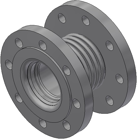 Axialkompensator AF 150 - Flexomat GmbH