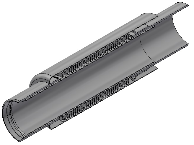 Axialkompensatoren mit Leitrohr und Schutzrohr - Flexomat GmbH